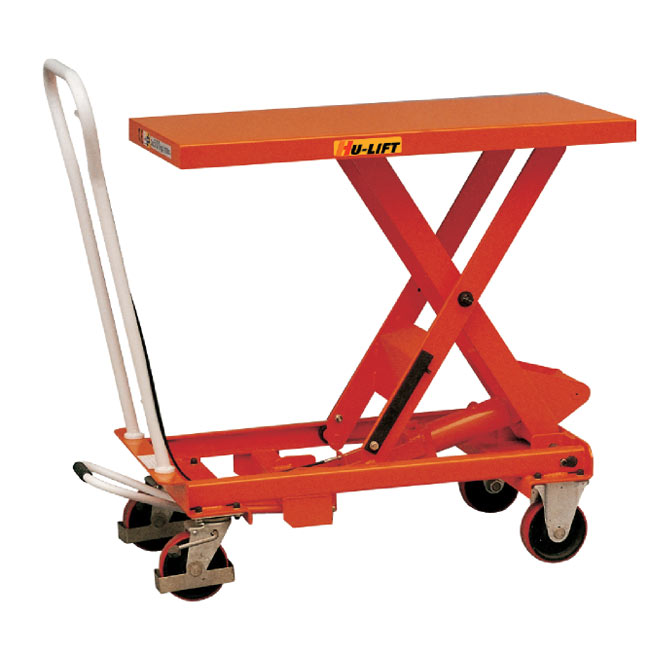 重型腳踏式升降平臺車